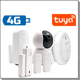4G/GSM TUYA камера с пожарной охраной «Видео-Alarm 5-GSM» и датчиками
