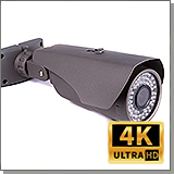 Уличная 4K (8MP) AHD камера наблюдения KDM 227-V8